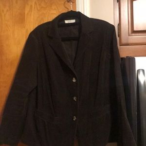 Talbots corduroys brown jacket/blazer